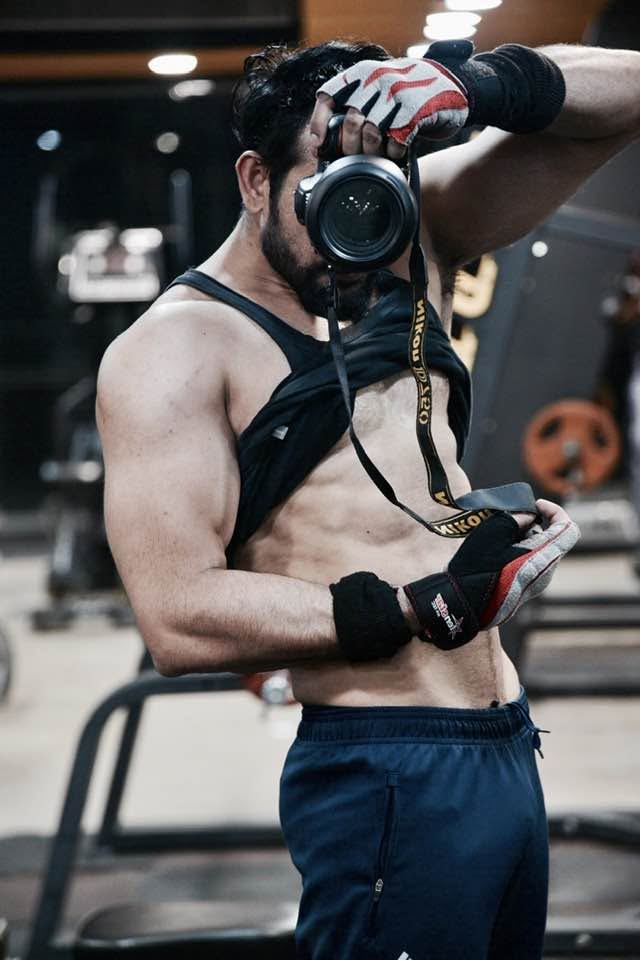 Training at the gym